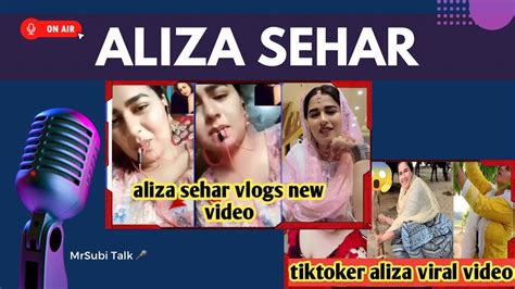 aliza sehar leak video|Pakistani YouTuber Aliza Sehar Leaked Video